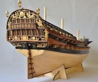 2014 New Edition Flagship Peter The Ingermanland 1715 Modelship Kit collect level